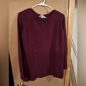 Loft Burgundy Sweater